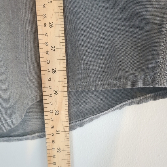 Hurley Shirt Mens XL Grey Long Sleeve Camo Pocket Surfer Casual Cotton Button - Picture 7 of 8